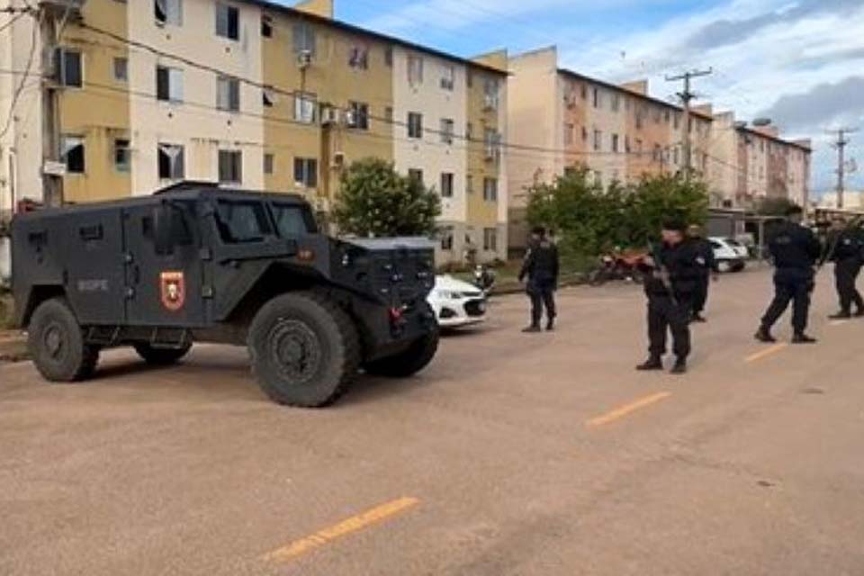 Governo de Rondônia reforça segurança pública com quase 3 mil abordagens e apreensão de armas e entorpecentes