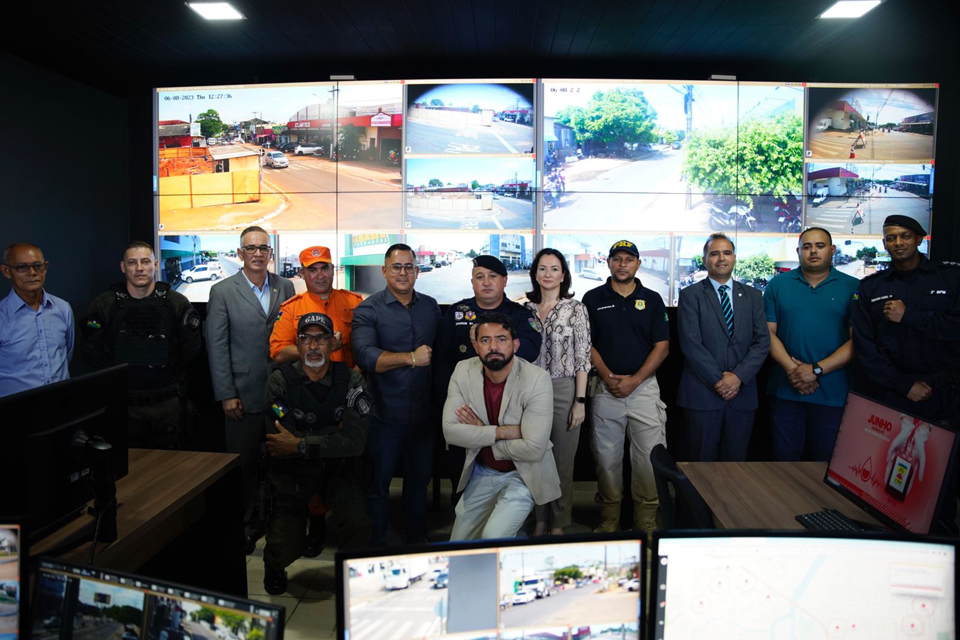 Sistema de interativo de segurança é inaugurado em Ji-Paraná