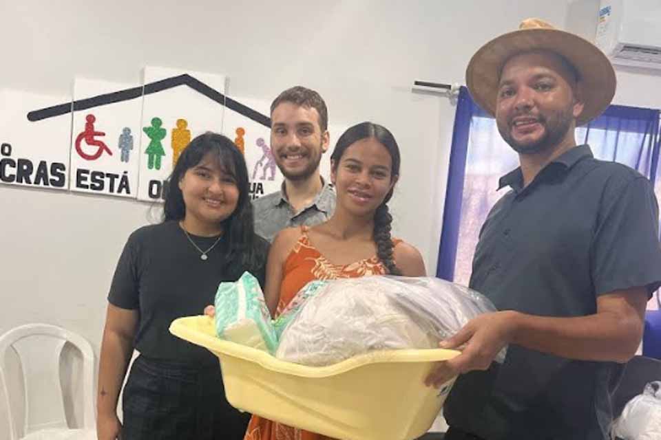 Prefeitura de Jaru distribui mais uma remessa de kits maternidade pelo Projeto Mamãe Cheguei