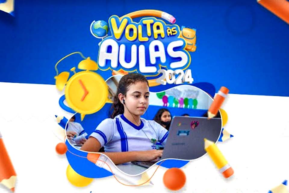 Início das aulas na rede municipal de ensino em Jaru será na próxima segunda-feira (19)