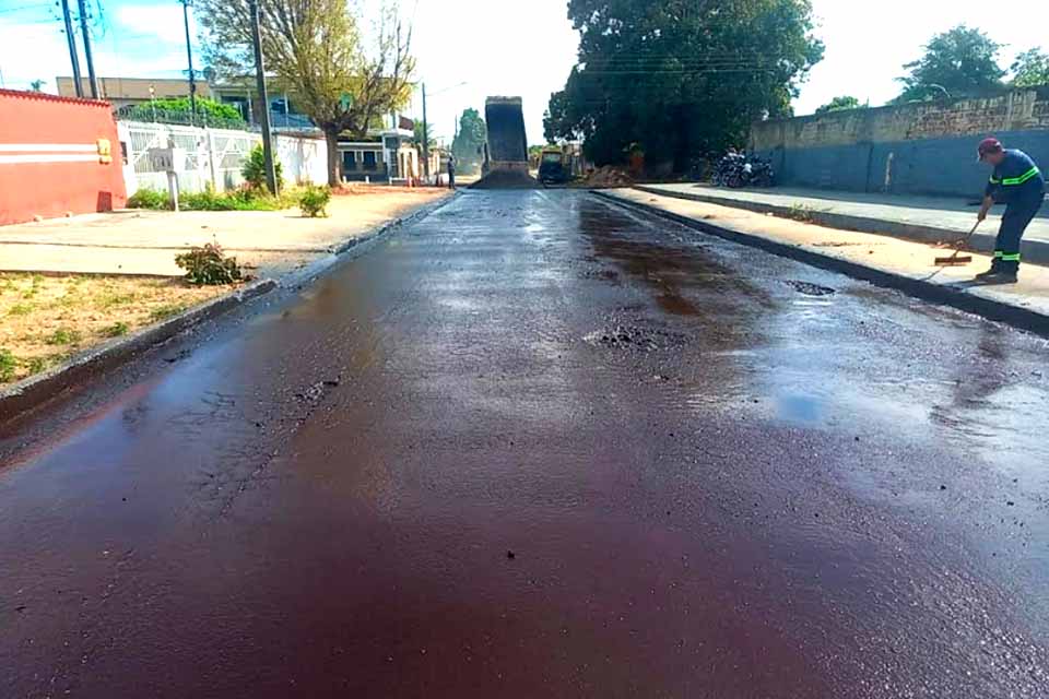 Semosp recupera vias no Nova Brasília por determinação do prefeito Affonso