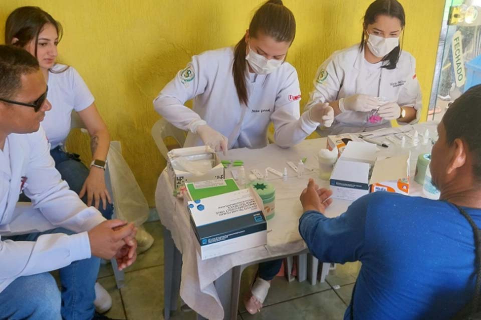 Centro Pop recebeu serviços da Agevisa e da Semusa nesta terça- feira (25)