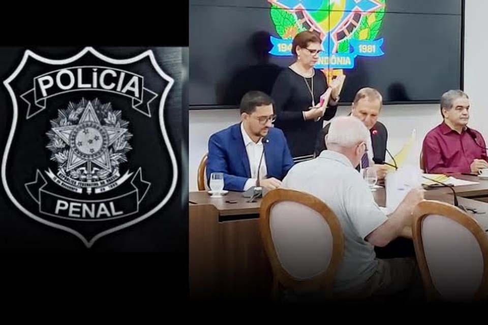 CCJ aprova relatório da PEC-005 de autoria do deputando Anderson Pereira que cria Polícia Penal no âmbito do Estado de Rondônia