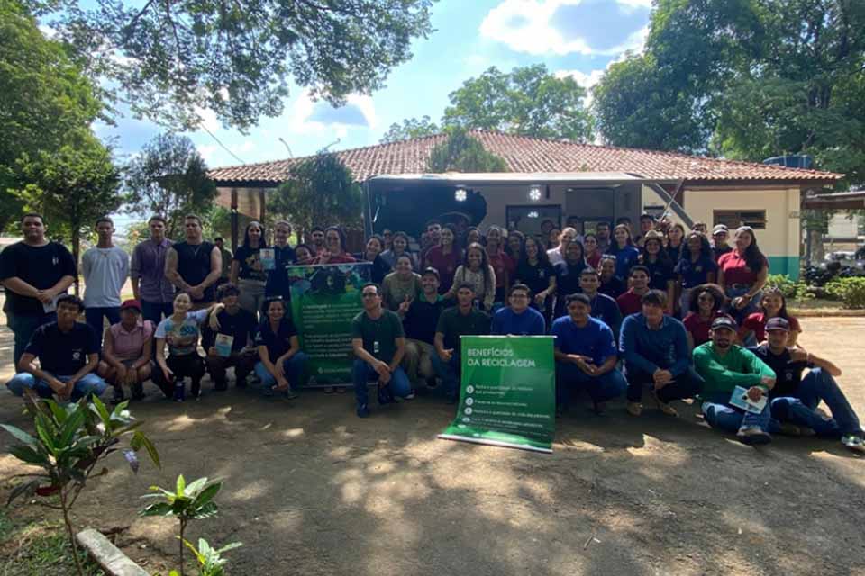 Ariquemes promove ação de curricularização da extensão com foco em sustentabilidade e educação socioambiental