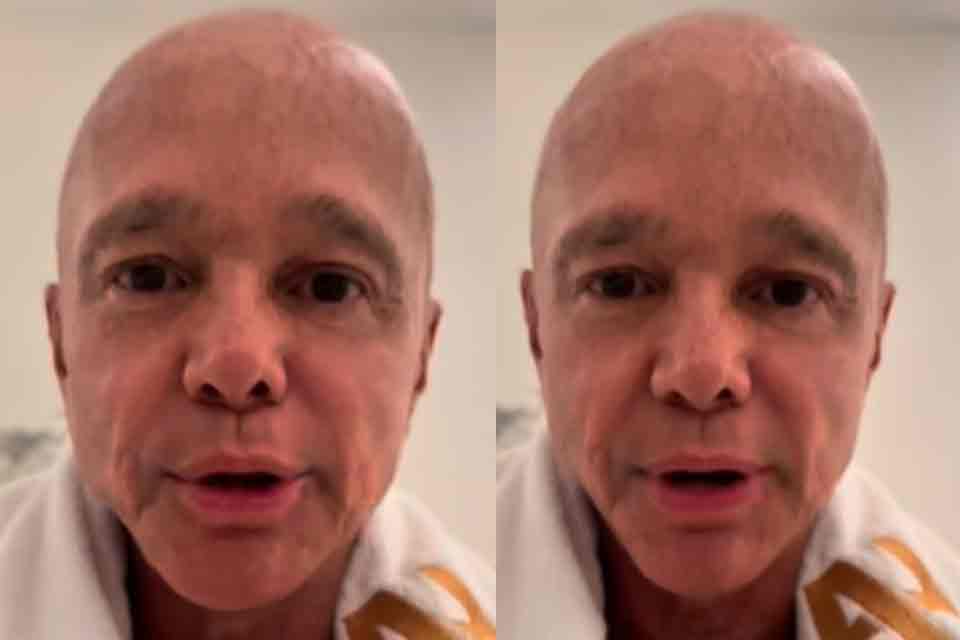 Netinho celebra fim de mais uma fase da quimioterapia: “Glória a Deus”