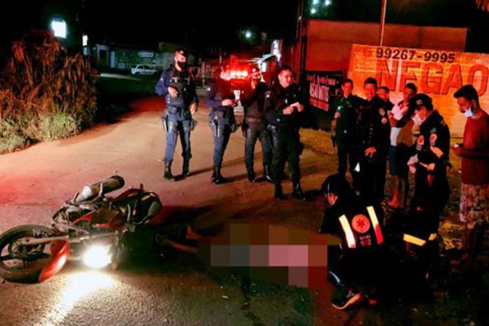  Motociclista é morto com vários tiros na zona sul de Porto Velho
