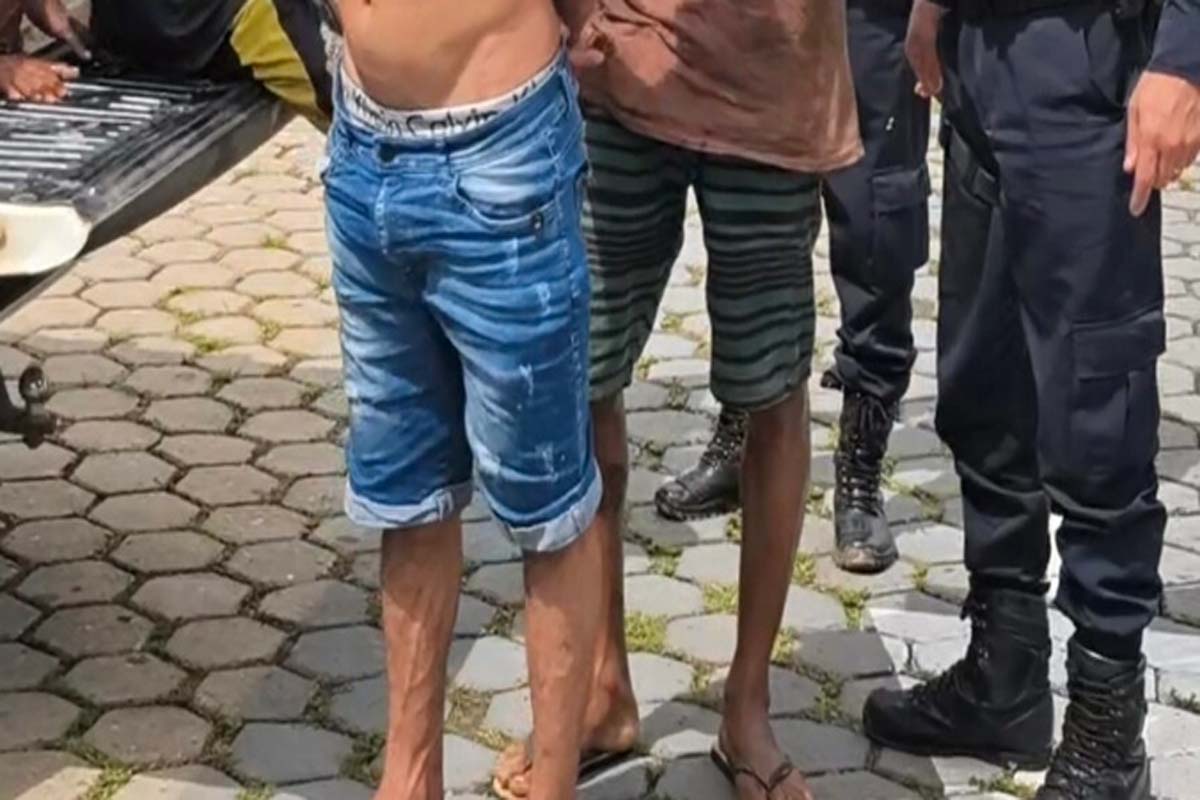 Três suspeitos de furto são presos após ação rápida da Polícia Militar