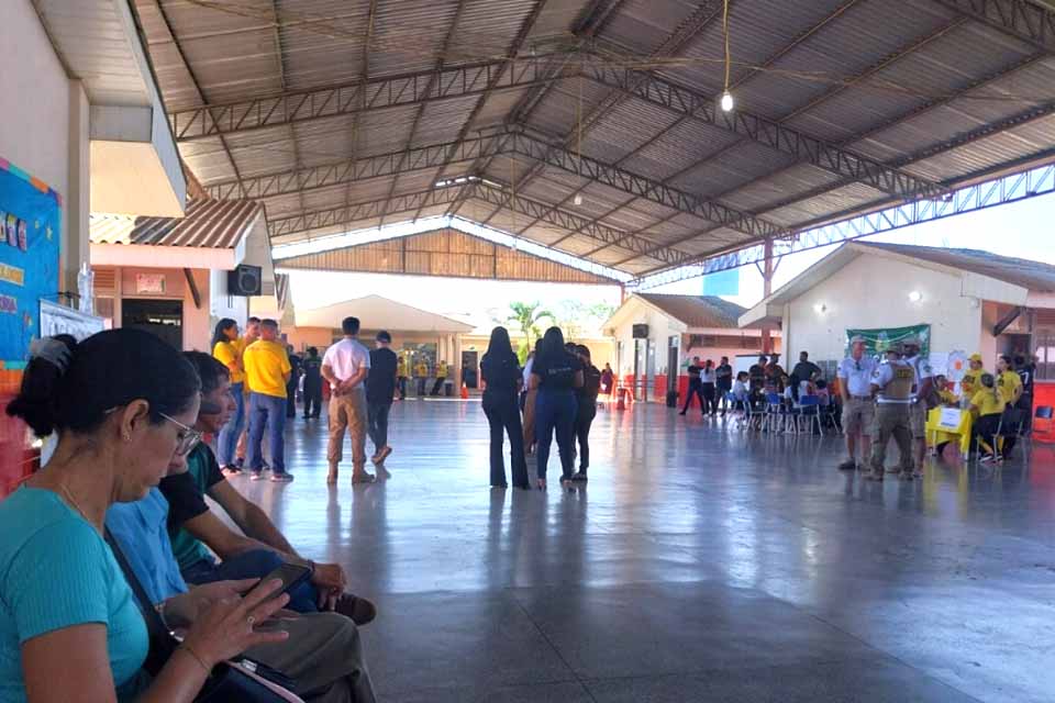 Projeto Cidadania em Movimento realiza mais de 2.800 atendimentos na escola Joaquim Vicente Rondon