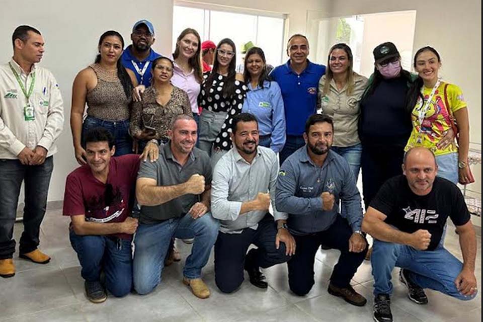 Deputada Lebrinha celebra entrega do novo prédio da Emater de São Francisco do Guaporé