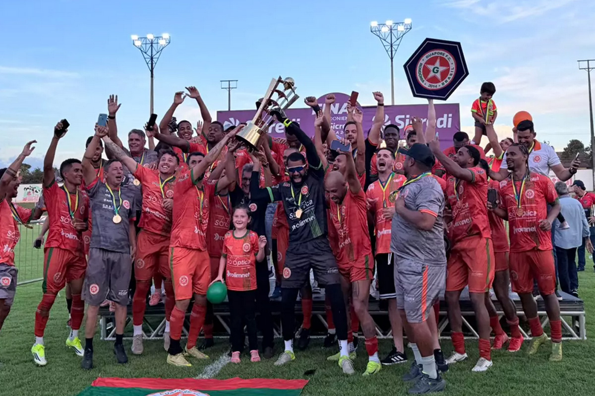 Guaporé Futebol Clube conquista título inédito do Rondoniense Sicredi 2026