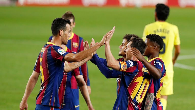 VÍDEO - Barcelona 4 x 0 Villarreal | Gols e Melhores Momentos
