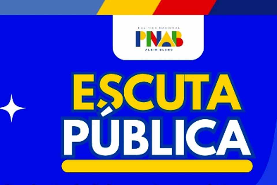 Fundação de Cultura e Juventude de Rolim de Moura promove Escutas Públicas da Cultura