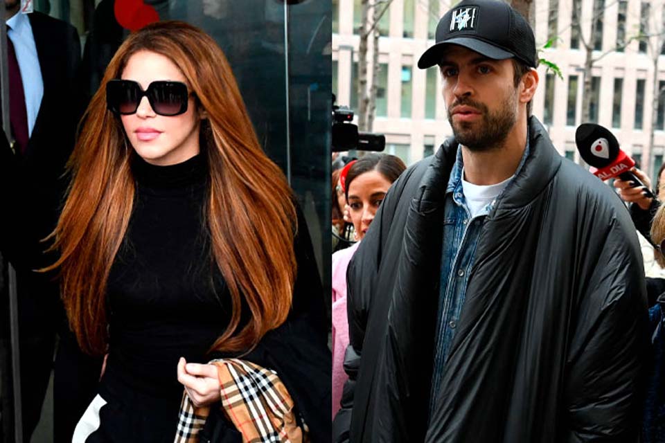 Shakira e Gerard Piqué assinam o acordo de separação e custódia dos filhos