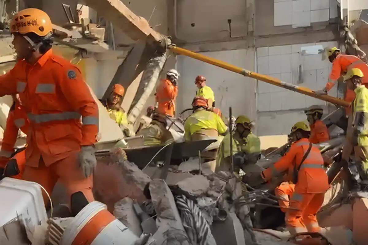 Desabamento de lar de idosos em Belo Horizonte causa seis mortes