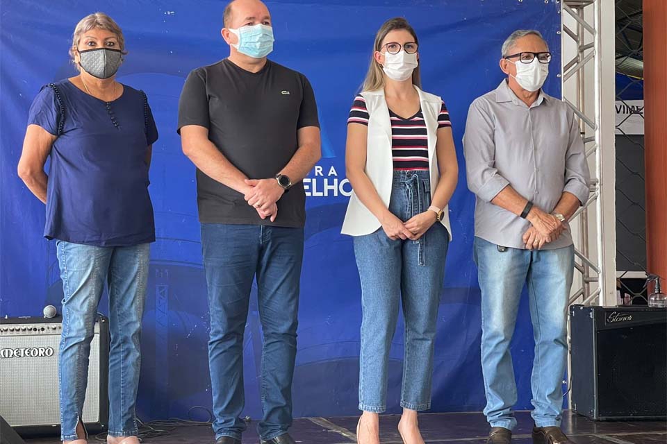 Presidente da Câmara de Porto Velho participa de evento em homenagem ao Dia das Merendeiras