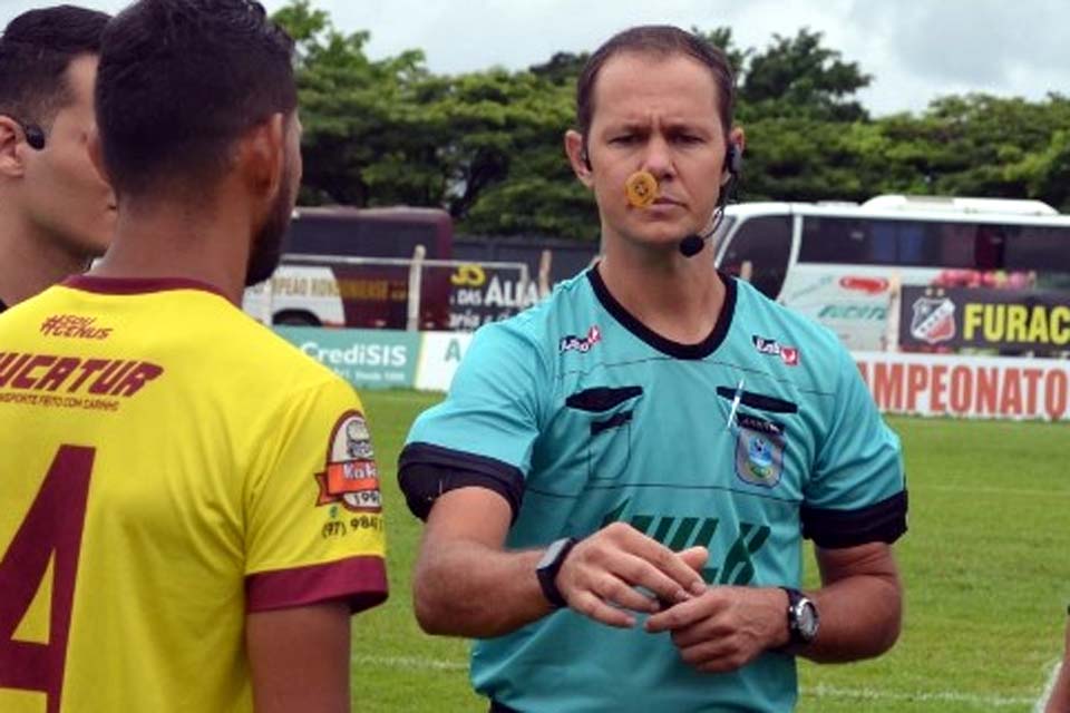 Árbitro rondoniense apitará 2º duelo entre Ypiranga x Baré