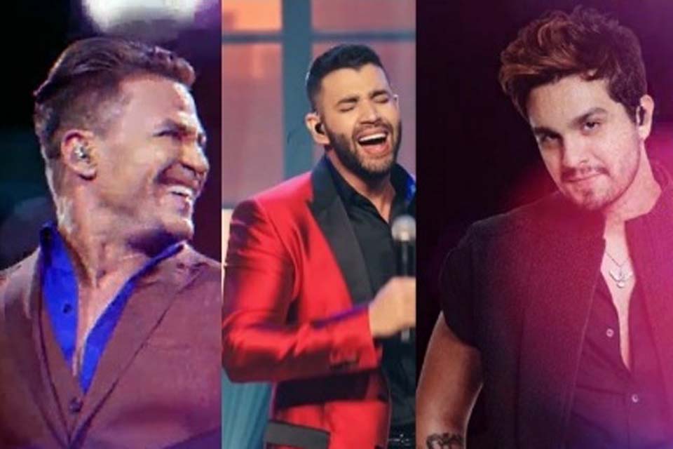 Expoari terá show de Luan Santana, Mato Grosso e Mathias, Gusttavo Lima e Eduardo Costa