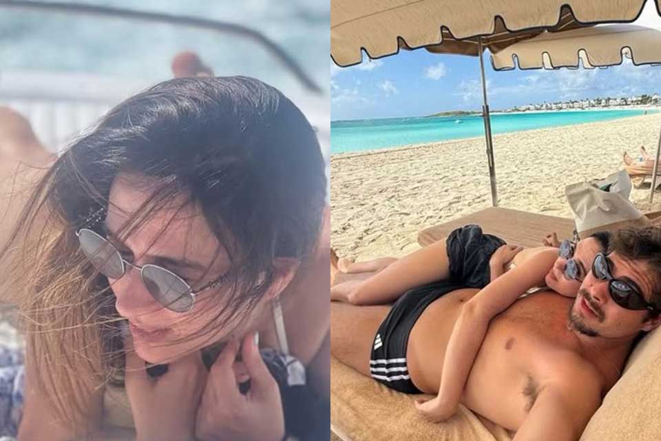 “Uma senhora e sua raba”: Rafael Vitti faz elogio inusitado a Tata Werneck após foto no Caribe