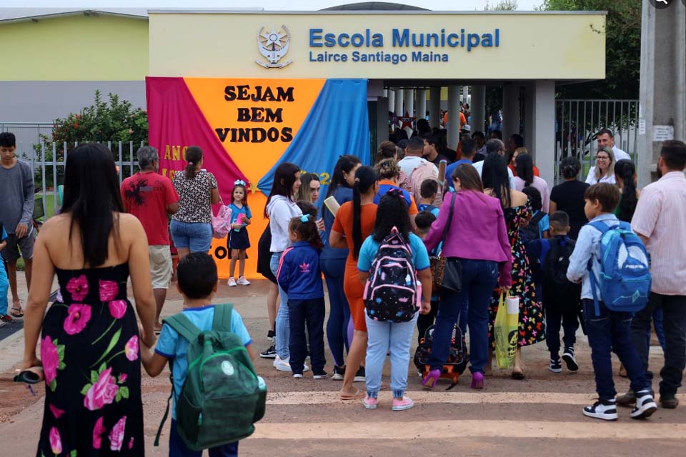Escolas do Ensino Fundamental em Pimenta Bueno retornaram as aulas 