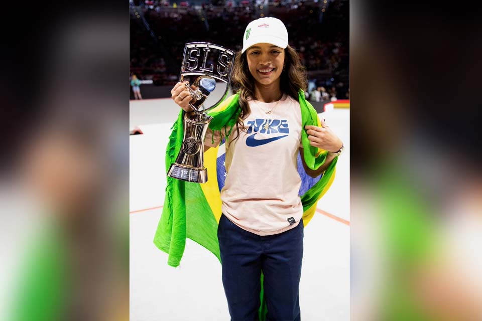 Rayssa Leal conquista etapa da Liga Mundial de Street Skate