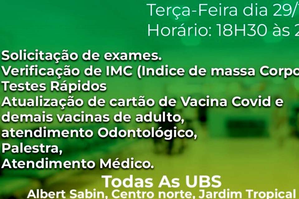Secretaria Municipal de Saúde realizará ação alusiva ao Novembro Azul nas unidades básicas de saúde 