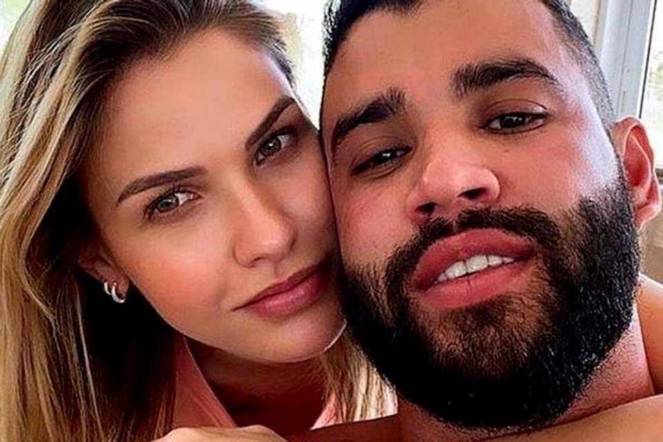 Assessoria de Andressa Suita nega que ela tenha viajado com Gusttavo Lima