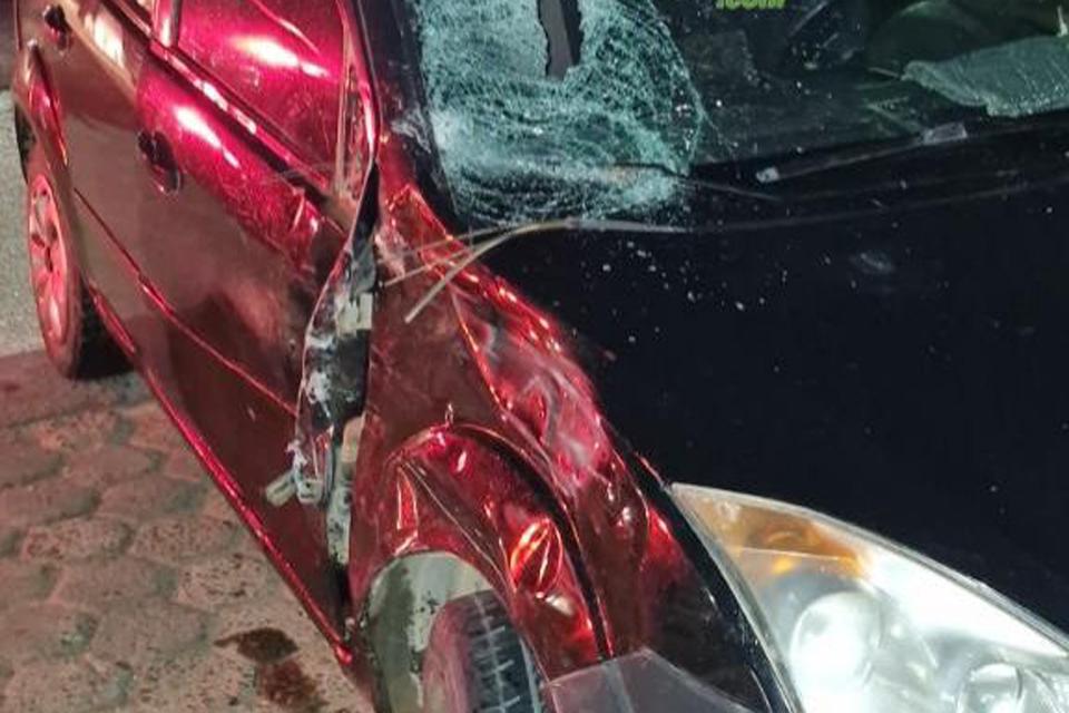 Motociclista fica gravemente ferido após colidir com carro na T-16