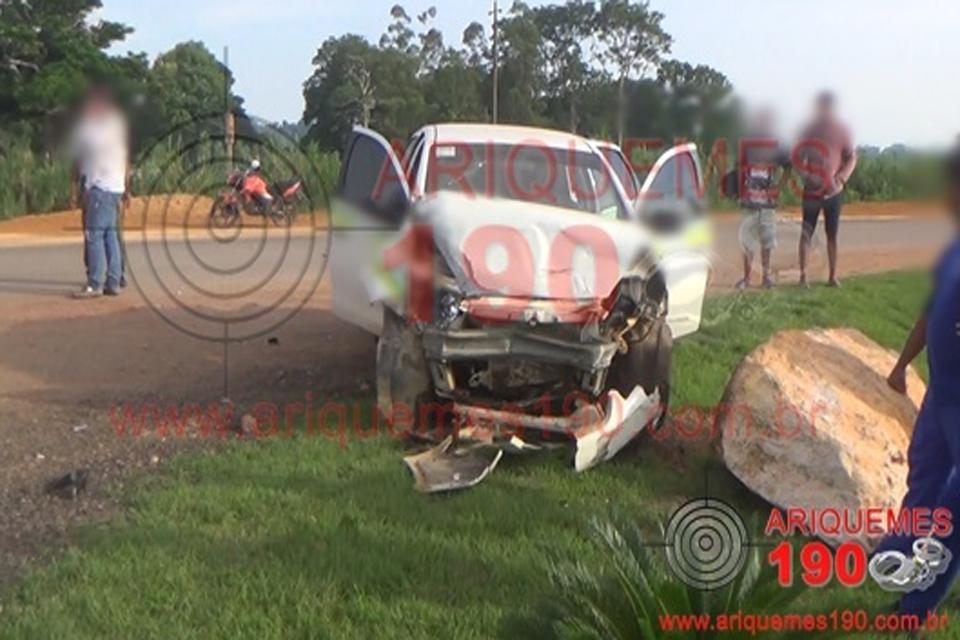 Colisão entre veículos deixa sete vítimas feridas na BR- 421