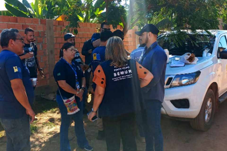 Ação de regularização fundiária começa na zona Leste de Porto Velho