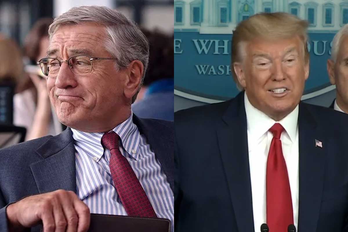 Robert De Niro critica governo e vira alvo de Trump: “doente e demente”