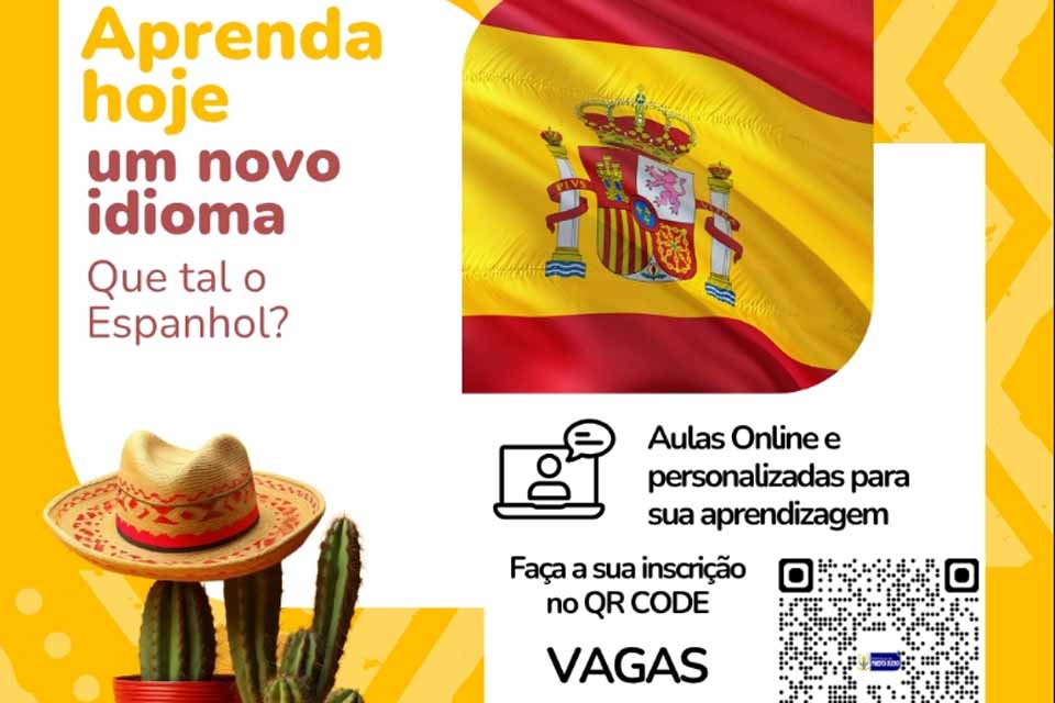 IFRO e Prefeitura de Pimenta Bueno oferecem curso gratuito de Espanhol EAD