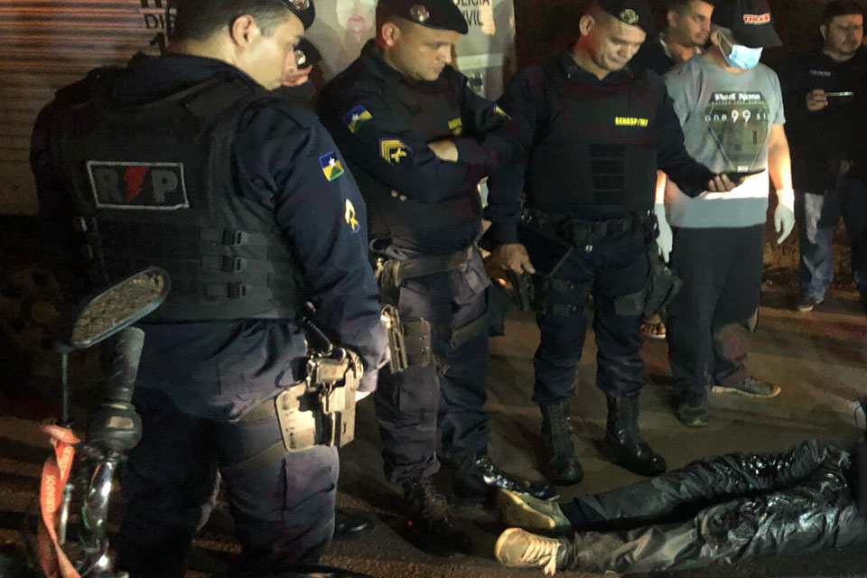 Apenado de tornozeleira é executado com três tiros nas costas 