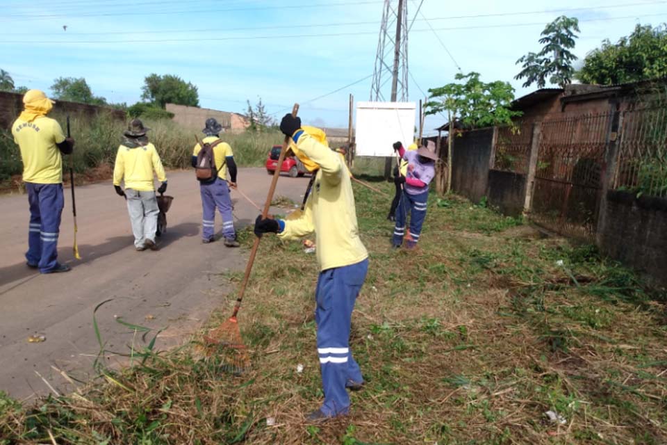 Porto Velho: Mutirão de limpeza chega ao bairro São Francisco