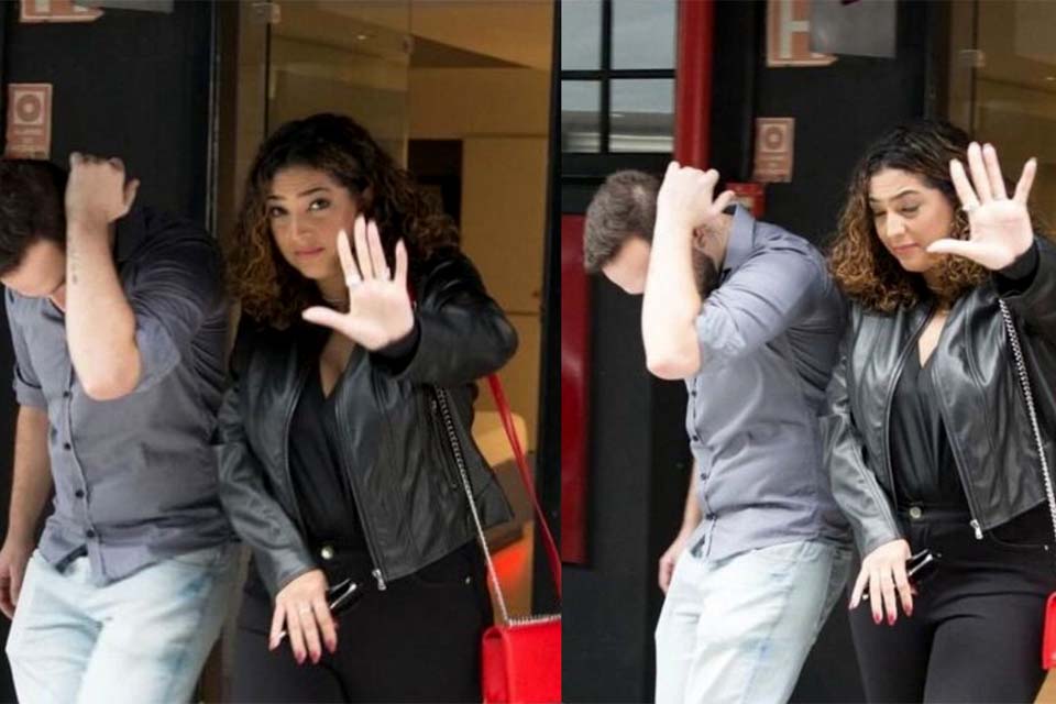 Fotografada deixando motel, ex de Lucas Buda é acusada de armar flagra