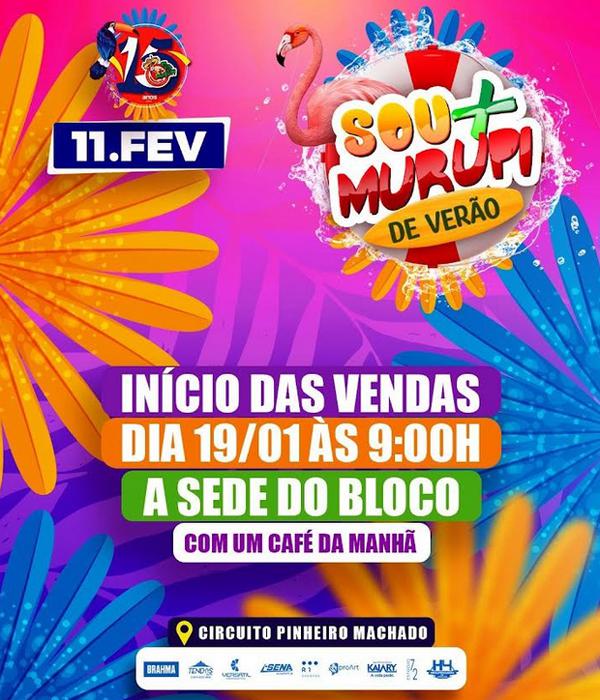Bloco Murupi promove café da manhã para lançar o kit do carnaval 2024