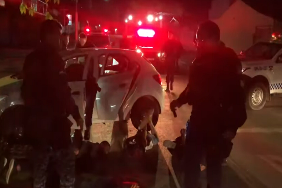 Força Tática prende bando armado após tentativa de homicídio