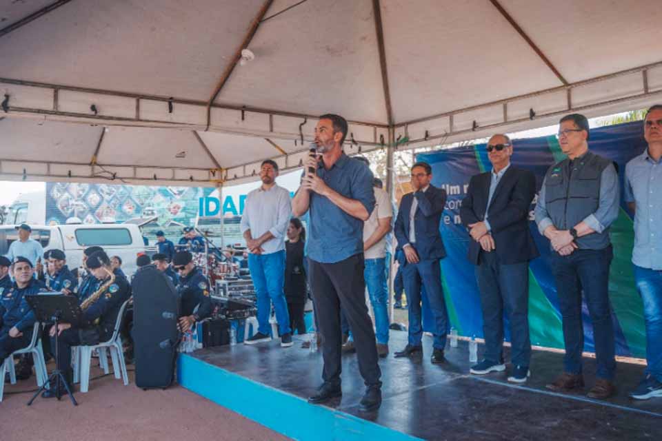 Prefeitura de Porto Velho celebra parceria com o Governo do Estado durante entrega de praça