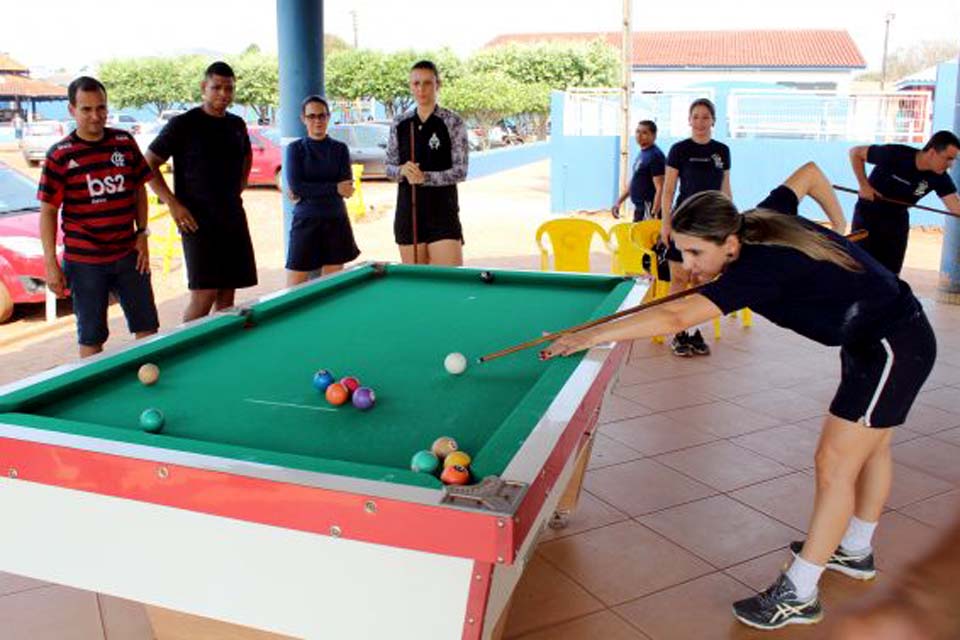 Em Cacoal, Jogos Militares tem como foco a prática esportiva e integração entre os policiais