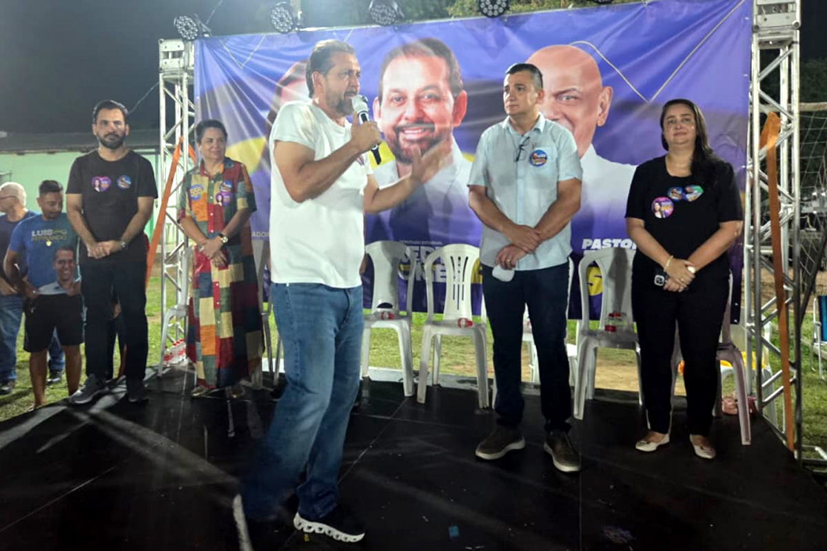 Laerte Gomes reúne multidão em grande reunião na Arena Monte Sião em Porto Velho