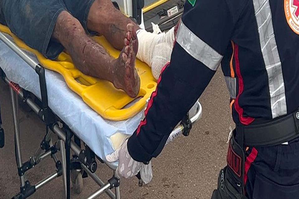 Suspeito de furto é surrado pela população em Porto Velho