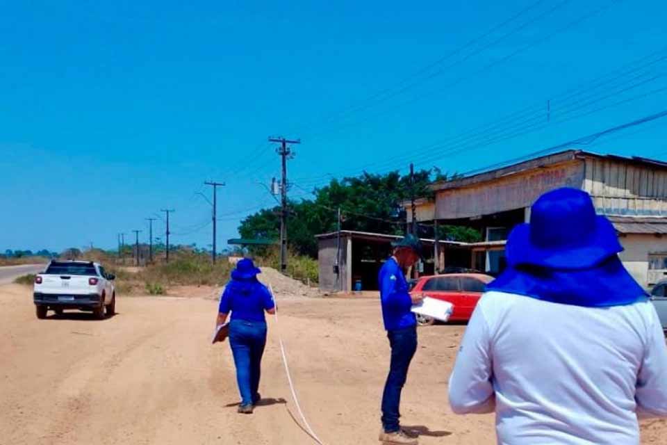 Ações de cadastramento preparam infraestrutura de água no distrito Triunfo