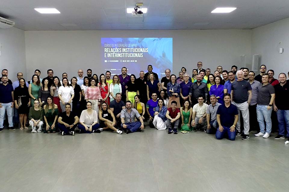 Qualidade da gestão e a integração são destacadas pelo Procurador-Geral de Justiça em encerramento de curso de integração do MP