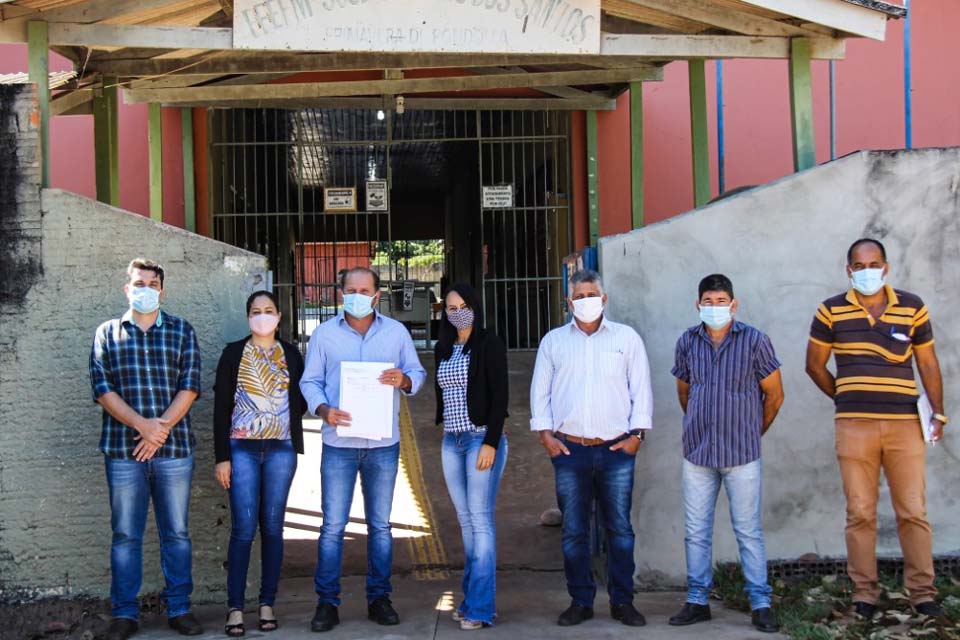 Cirone Deiró mantém parceria para o desenvolvimento do município de Primavera de Rondônia