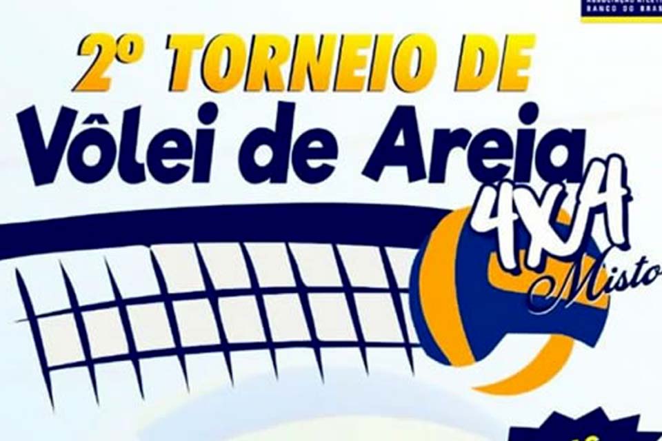 2ª edição do Torneio de Vôlei de Areia 4x4 Misto acontece dia 05 de abril