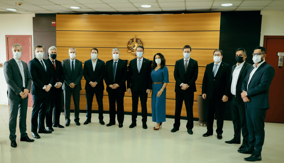 Visita institucional reúne chefes de poderes no Tribunal de Justiça de Rondônia