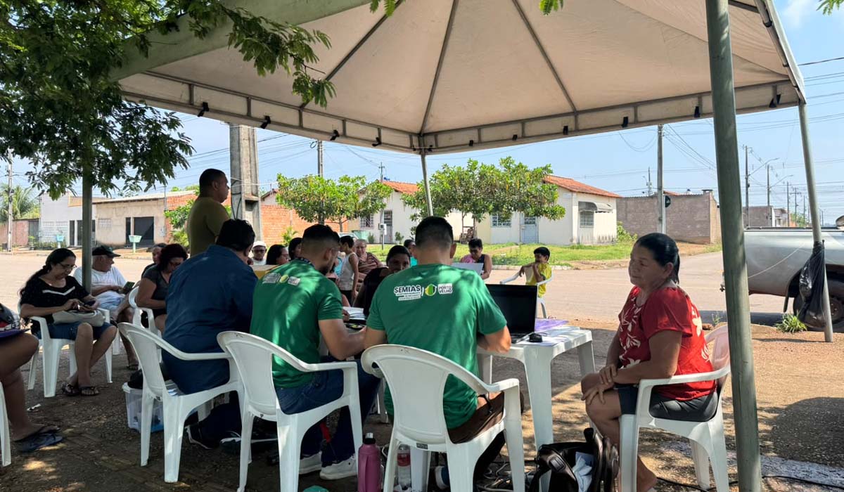 CadÚnico no Seu Bairro realizou 161  atendimentos no Residencial Cristal da Calama