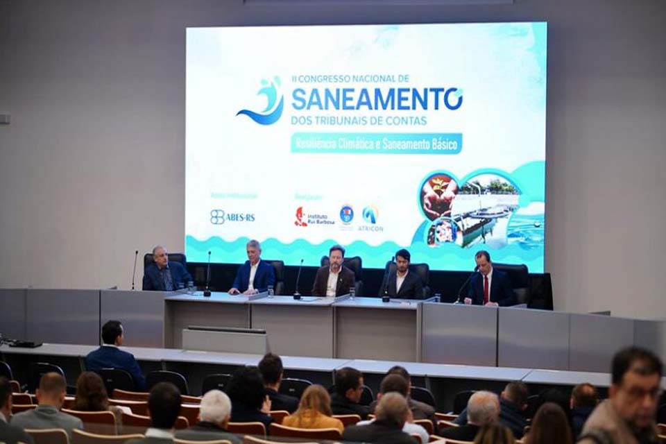 TCE e MPC de Rondônia participam de debate nacional sobre políticas de saneamento básico