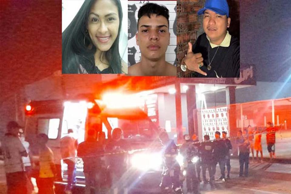 Dois homens e uma mulher são executados a tiros em Porto Velho
