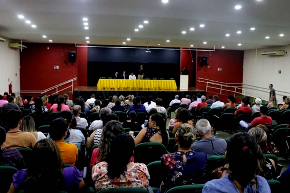 Prefeitura promove 1ª semana de capacitação dos servidores públicos municipais