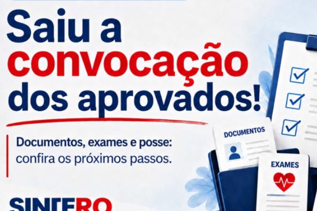 Orietações aos convocados no concurso da Secretaria Estadual de Educação; SINTERO está presente na posse dos novos servidores 